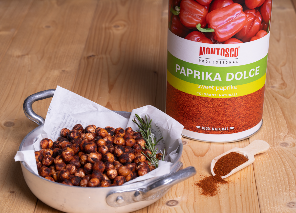 Ceci croccanti alla paprika